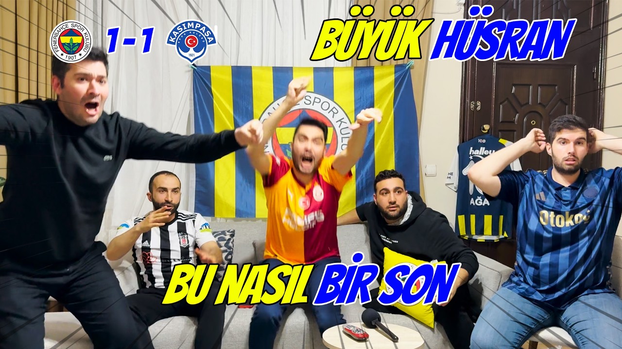 FENERBAHÇE - KASIMPAŞA MAÇI TEPKİ VİDEOSU! #fenerbahçe