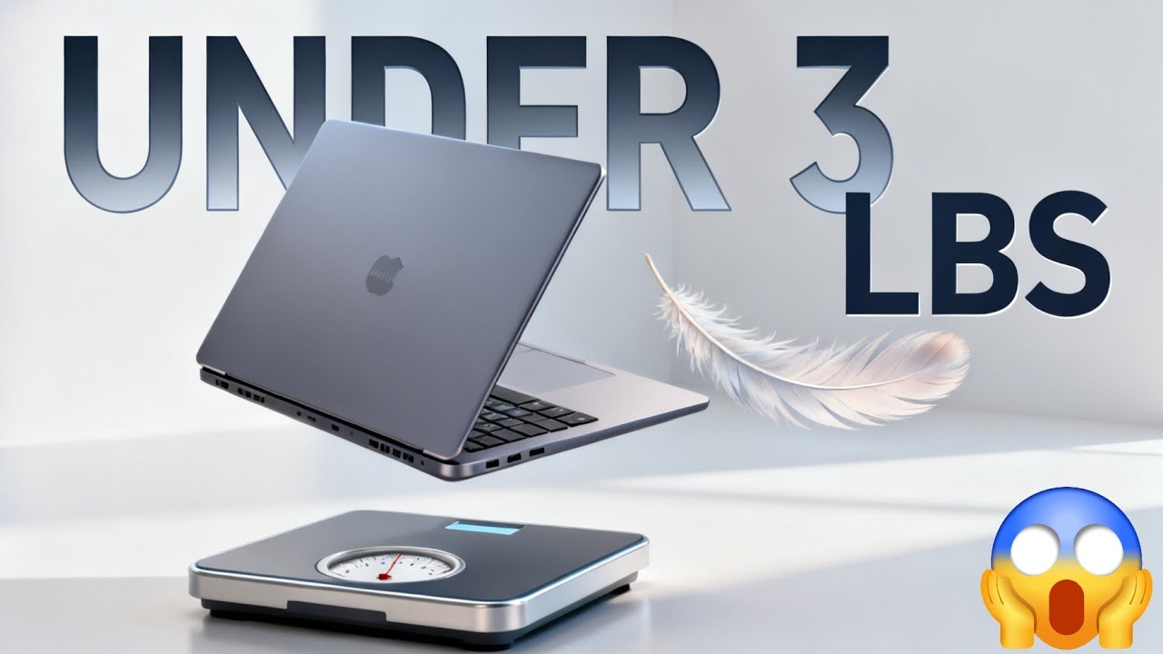 🪶💻 BEST LIGHTWEIGHT LAPTOPS UNDER 3 LBS (2026)!