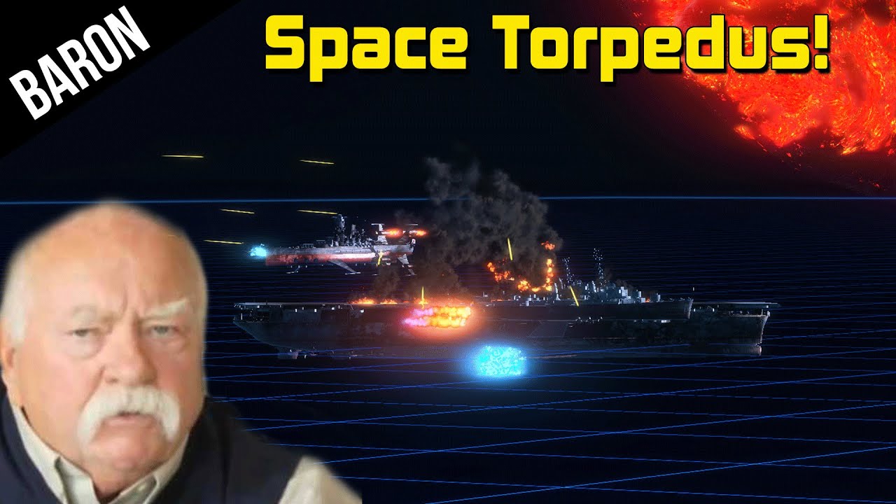 World of Warships - Torpedoes in Space!  Space BATTLESHIPS!