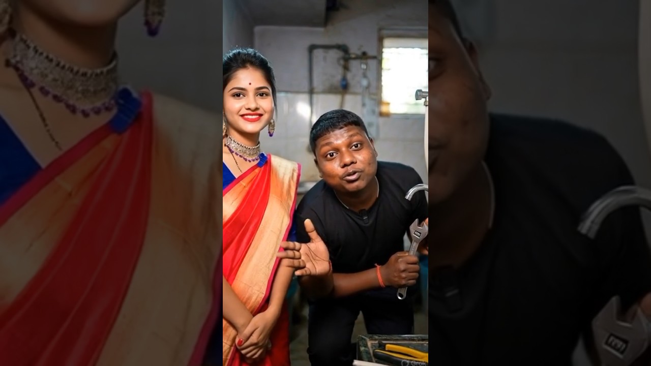hamara new ghar mein nal kharab ho gaya tha 😊😍 #viralvideo #viraldhoom