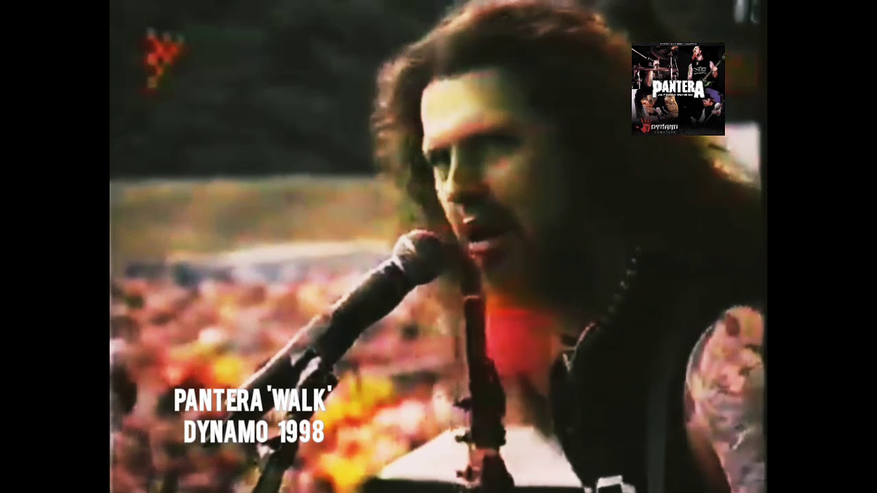 Pantera 'Walk' European Tour 1998 (Live Dynamo + Milan)