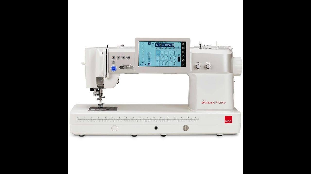 Elna 792 PRO Computerized Sewing + Quilting Machine (Same as Janome Continental M8)