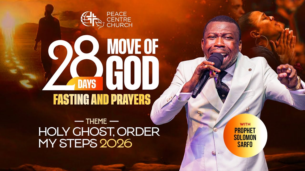 ORDER MY STEPS 2026 || EVENING PRAYERS DAY 21 || PROPHET SOLOMON SARFO || 25.01.2026