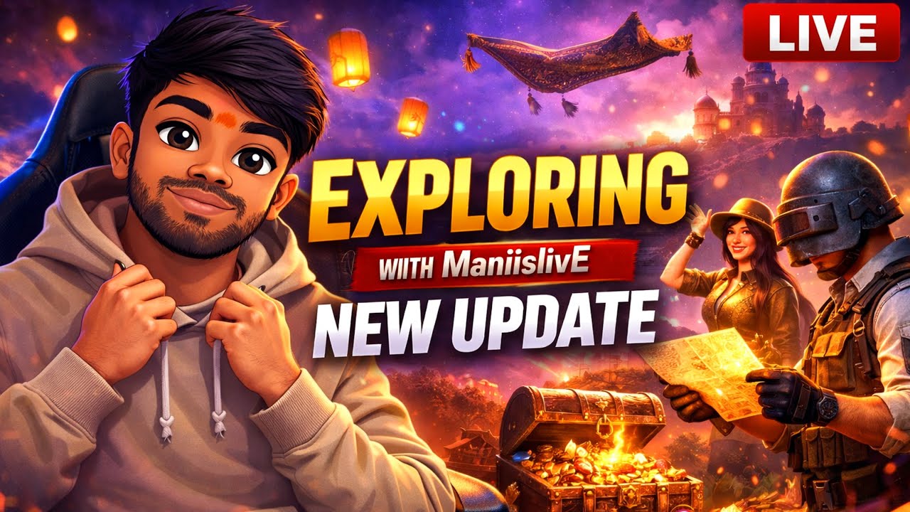 | BGMI LIVE 4.2 | BGMI LIVE TELUGU |#ManiislivE - 100
