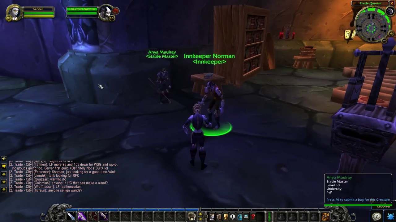 Undercity Innkeeper location - WoW Classic