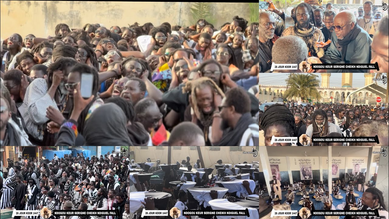 26iem Jour Koor 1447 Ndogou Keur Serigne Cheikh Ndiguel Fall Lundi 16 Mars 2026……….