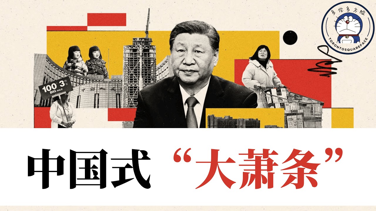 方脸说：中国式大萧条！和日本失去的三十年相比，中国更像曾经的美国大萧条！中国通缩丨贫富差距丨劳工待遇