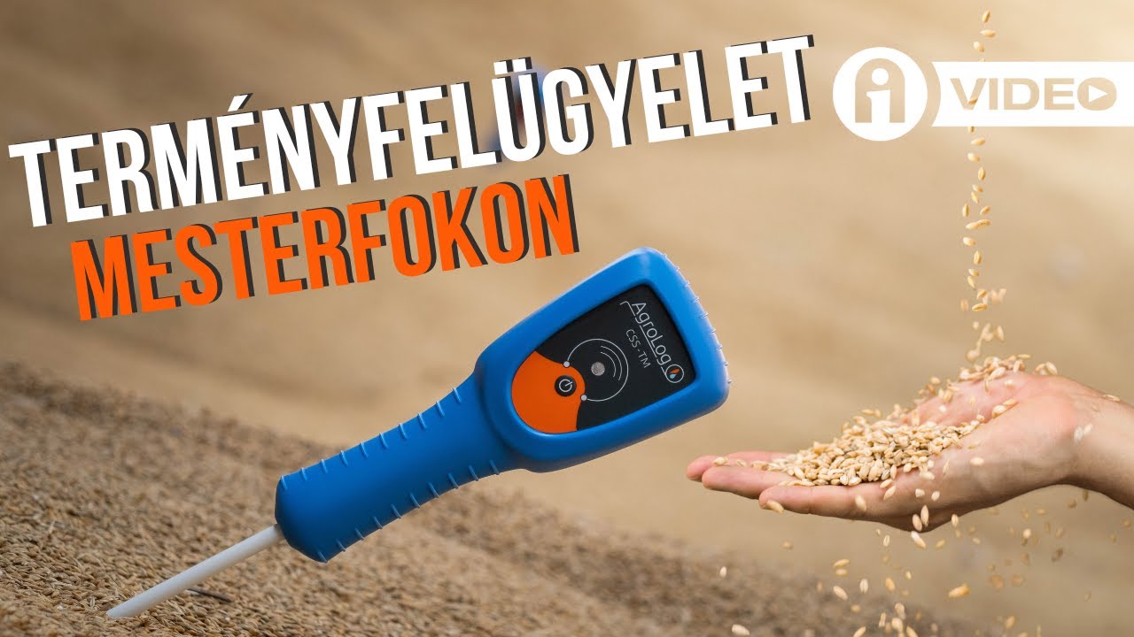 Terményfelügyelet mesterfokon