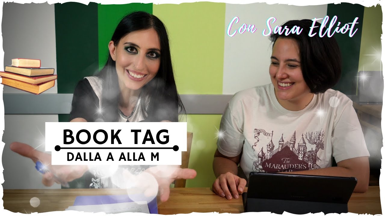 BOOK TAG 📚🆎 DALLA A ALLA Z - Con Sara Elliot