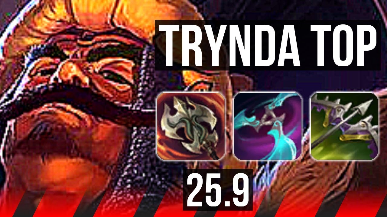 TRYNDAMERE vs VOLIBEAR (TOP) | EUW Master | 25.9