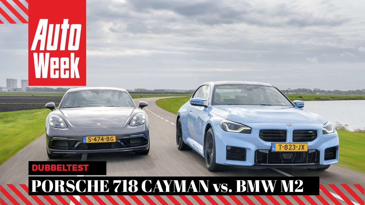 BMW M2 vs. Porsche 718 Cayman – AutoWeek Dubbeltest