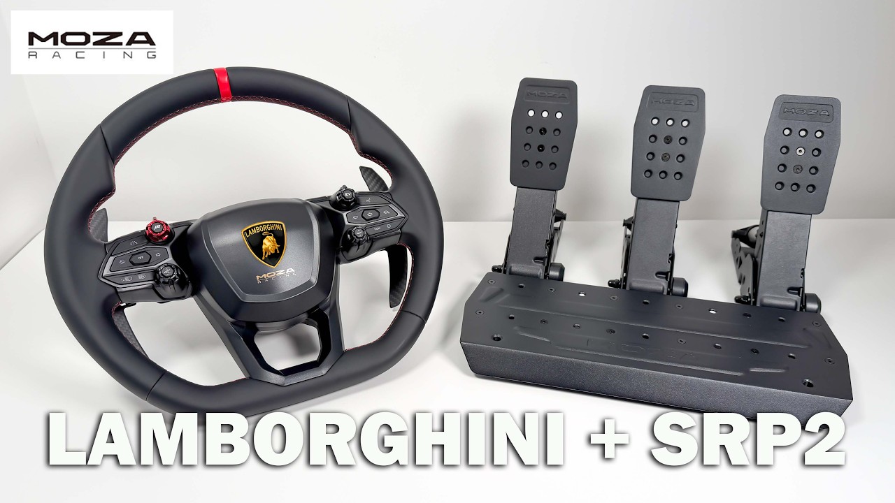 Педали MOZA Lamborghini REVOLT + SRP2 | Стоит ли оно того?