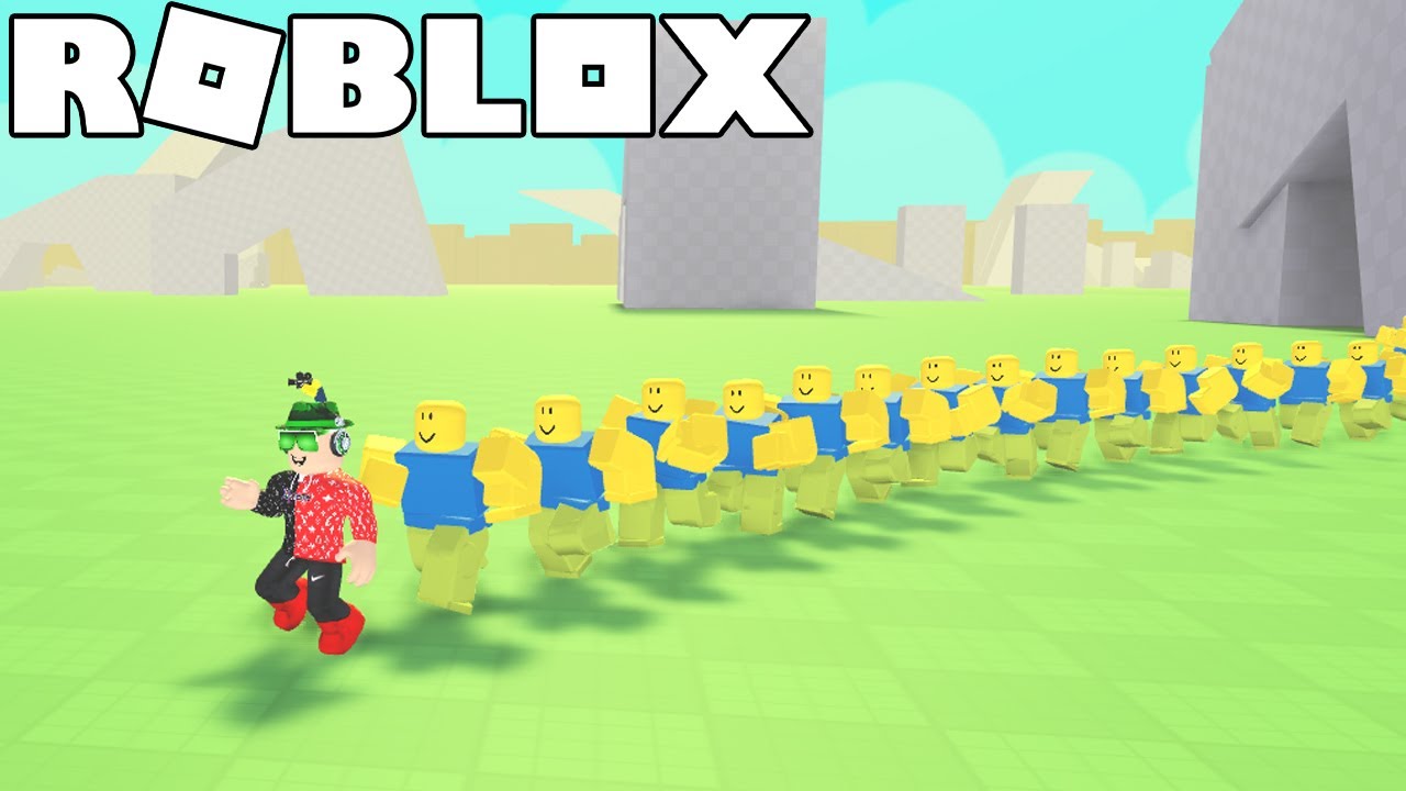 САМЫЙ ДЛИННЫЙ ПОЕЗД НУБОВ в ROBLOX!