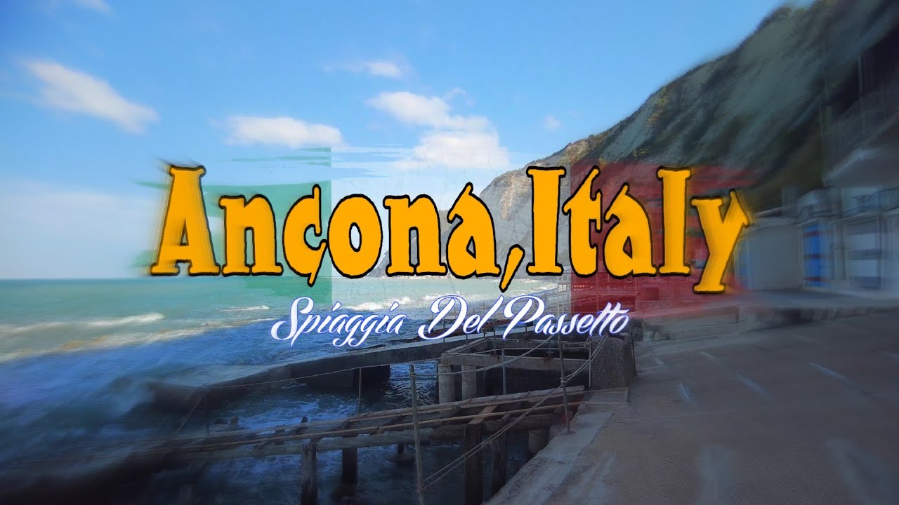 Spiaggia Del Passetto,  Ancona, Italy #vacation #italytravel #italywalkingtour