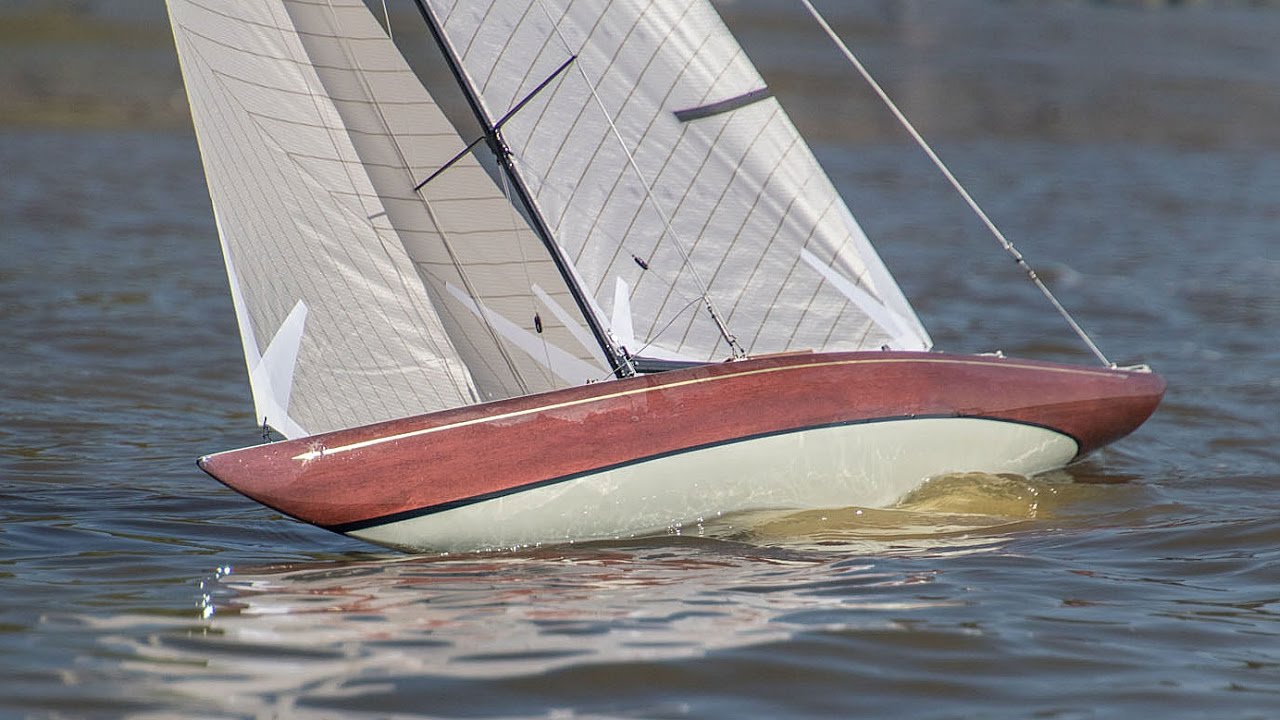 Stylish: Mahogany Carbon J-Class Maiden Voyage