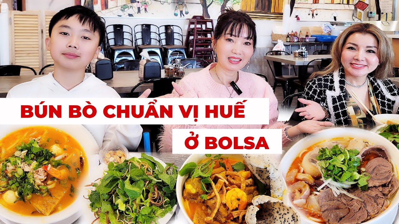🍜Bún Bò Chuẩn Vị Huế Ngon ở Bolsa - Bà Con Khắp Nơi Ùa Đến Đông Nghẹt | KT Food