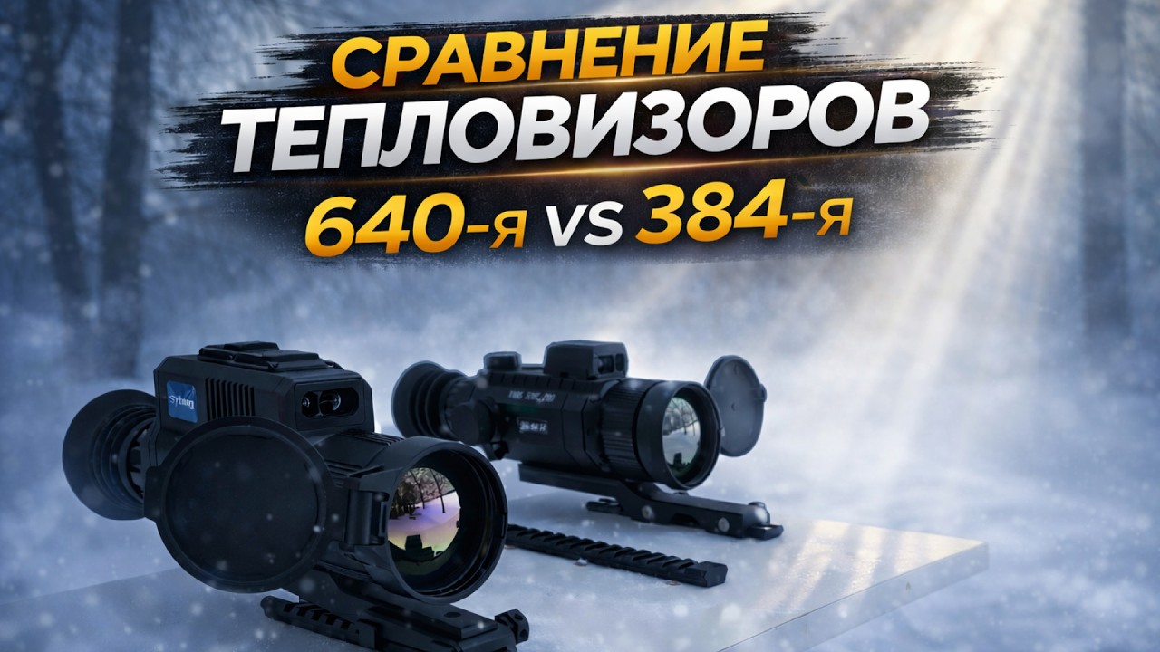 SYTONG MM 06-50 LRF 640-ая матрица? | Сравнение с 384-й матрицей