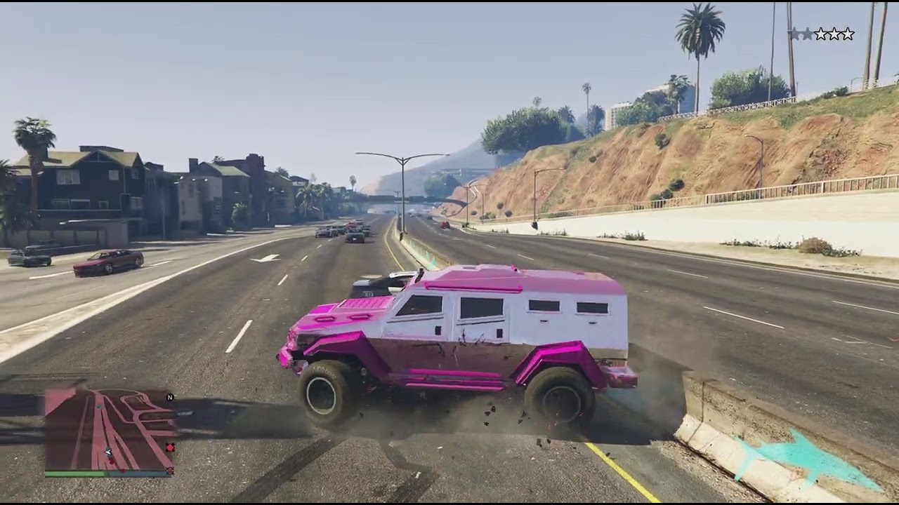 Cruising in gta