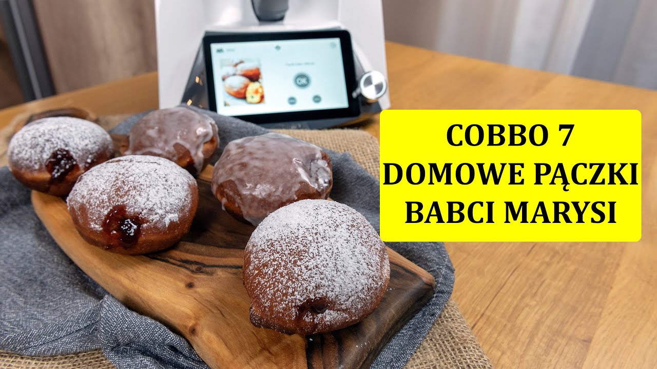 Najlepsze domowe pączki nie tylko na tłusty czwartek - robot kuchenny COBBO