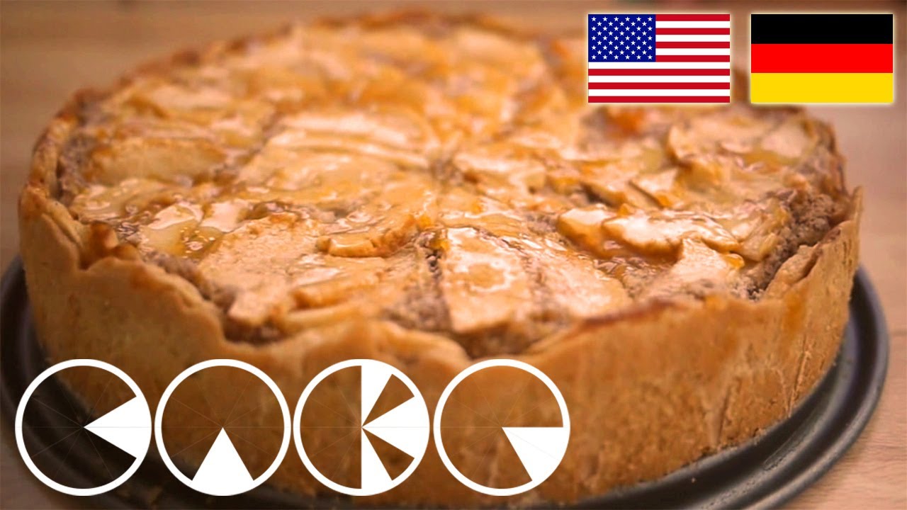 LECKERER APFELKUCHEN Rezept - YUMMY APPLE CAKE Recipe