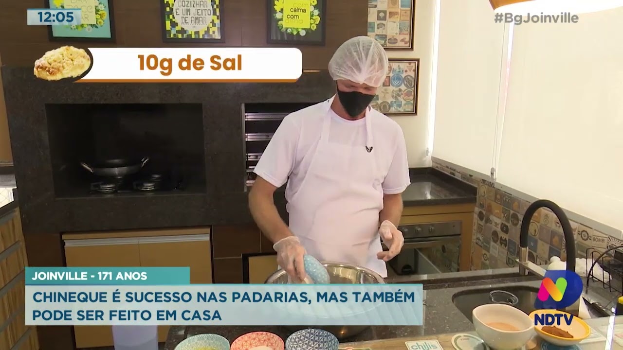 Joinville 171 anos: Chineque é sucesso nas padarias, mas também pode ser feito em casa