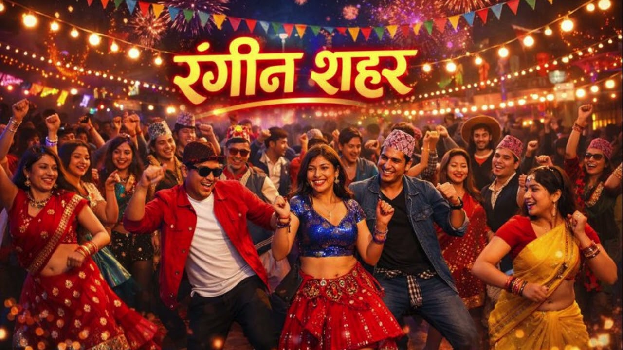 रंगीन शहर #रंगीनशहर#RanginShahar#NepaliSong#NepaliMusic#NepaliDance#NepaliPartySong