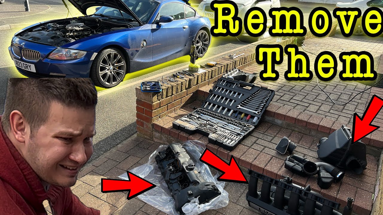 BMW Intake Manifold Removal - How To Remove Intake Manifold BMW Z4 N52