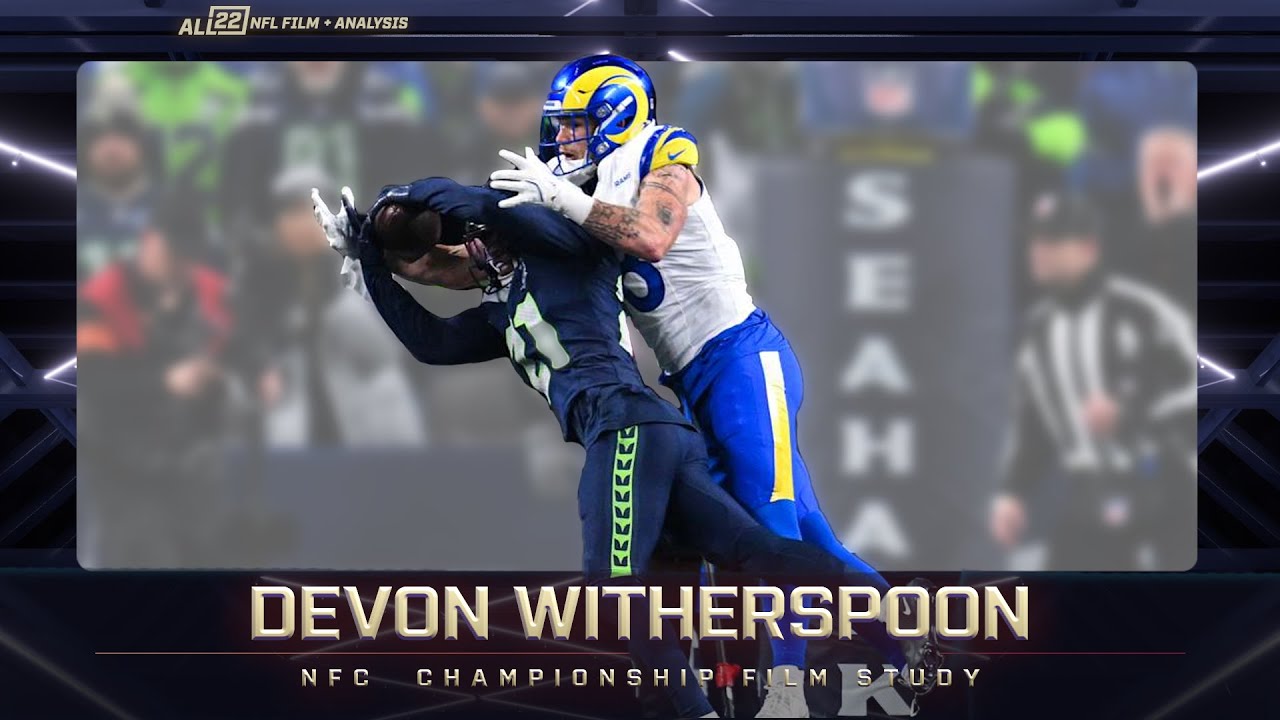 DEVON WITHERSPOON IS MADE OF STEEL: HOW SEATTLE'S VALIANT CB CAME UP BIG IN THE NFC TITLE GAME