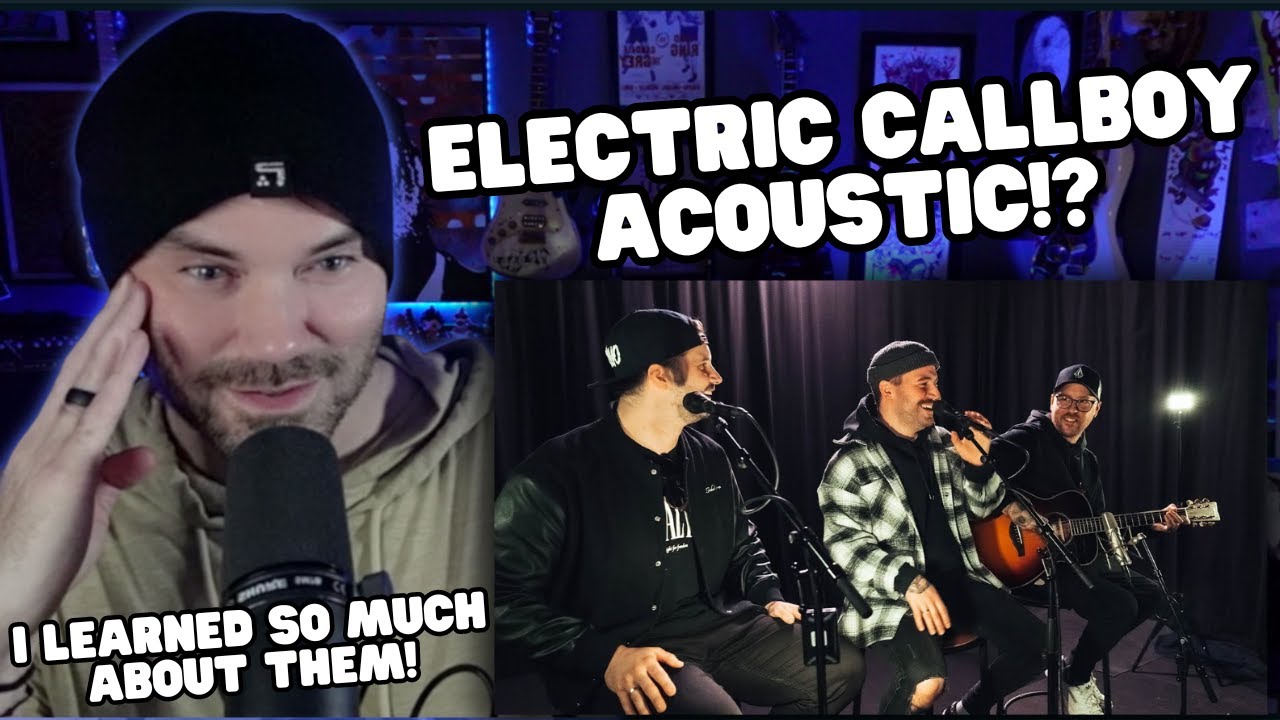Metal Vocalist First Time Reaction - Electric Callboy ( Acoustic Performances )