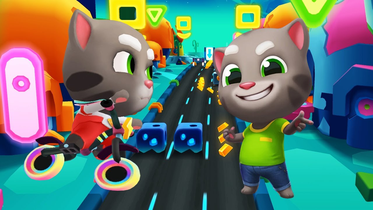 Talking Tom Gold Run Vs Champion Tom Gold Run - Talking Tom Gold Run
