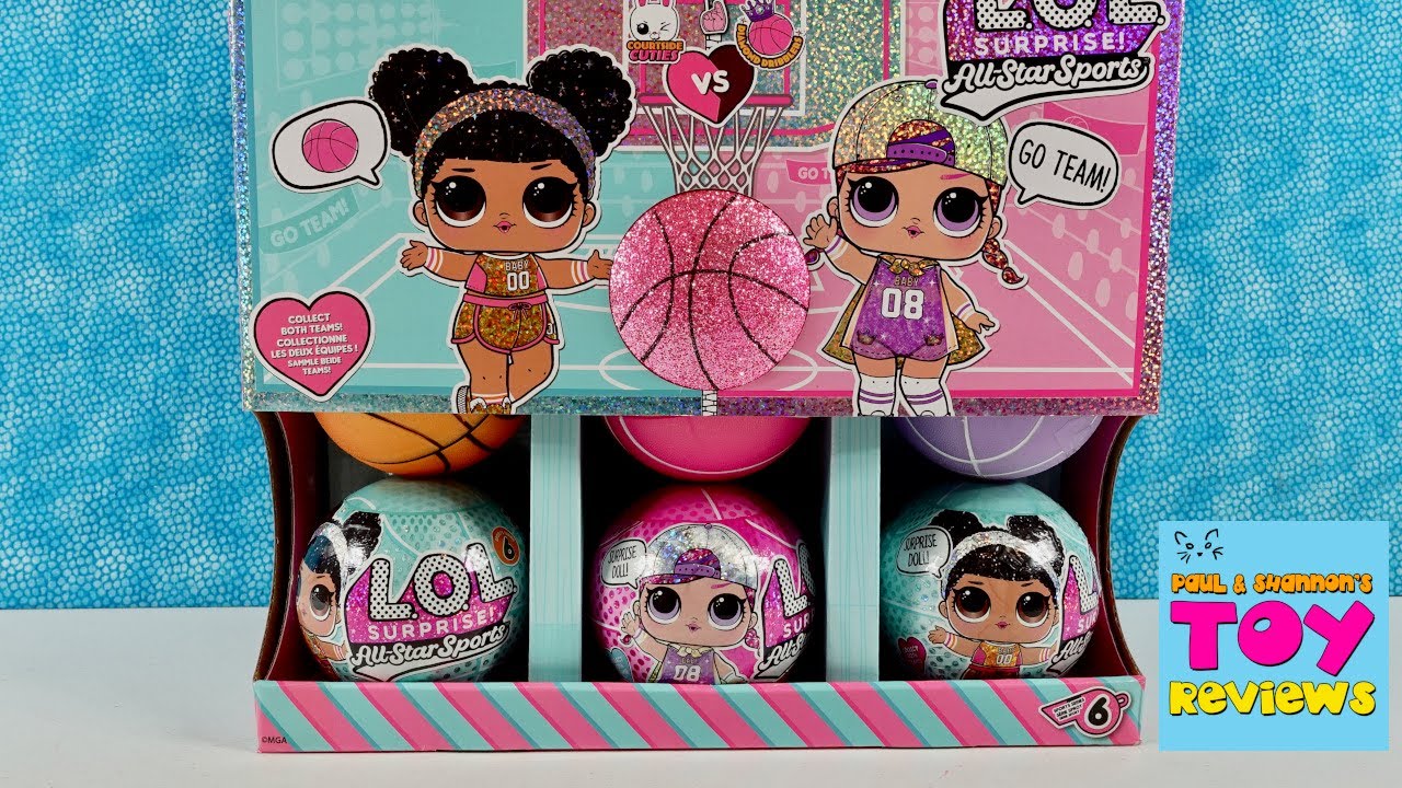 LOL Surprise Basketball All Star Sports Series 6 Unboxing | PSToyReviews