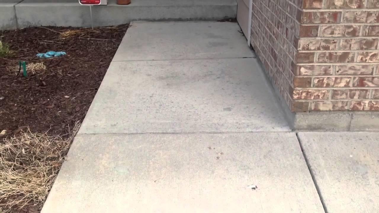 2 years after A1 Concrete Leveling lifted a walkway