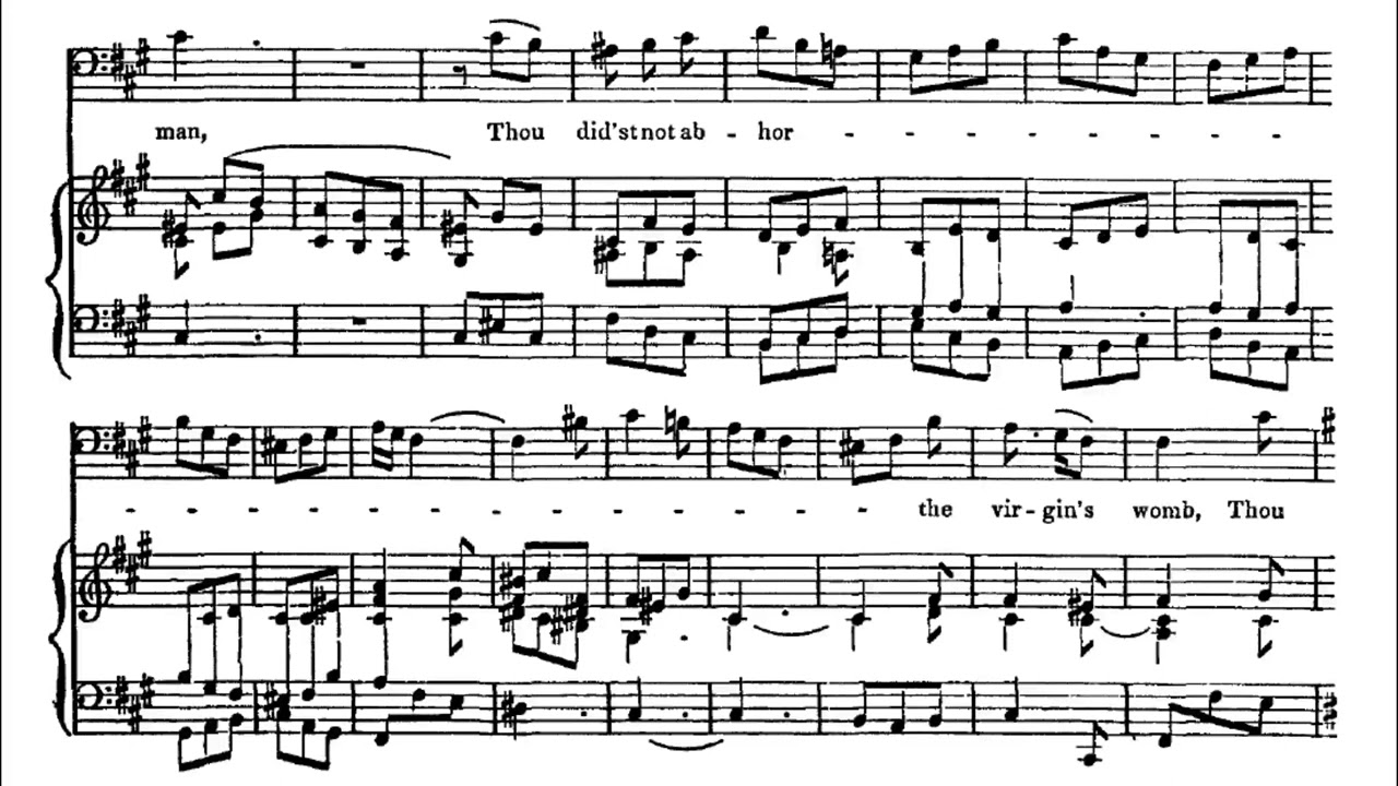 Händel: Dettingen Te Deum - VII. When thou tookest upon thee - Preston