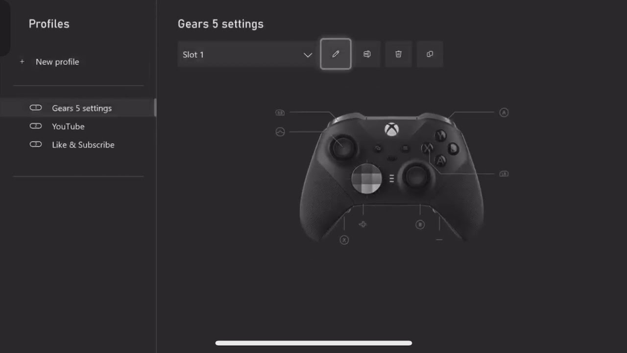 Controller Settings
