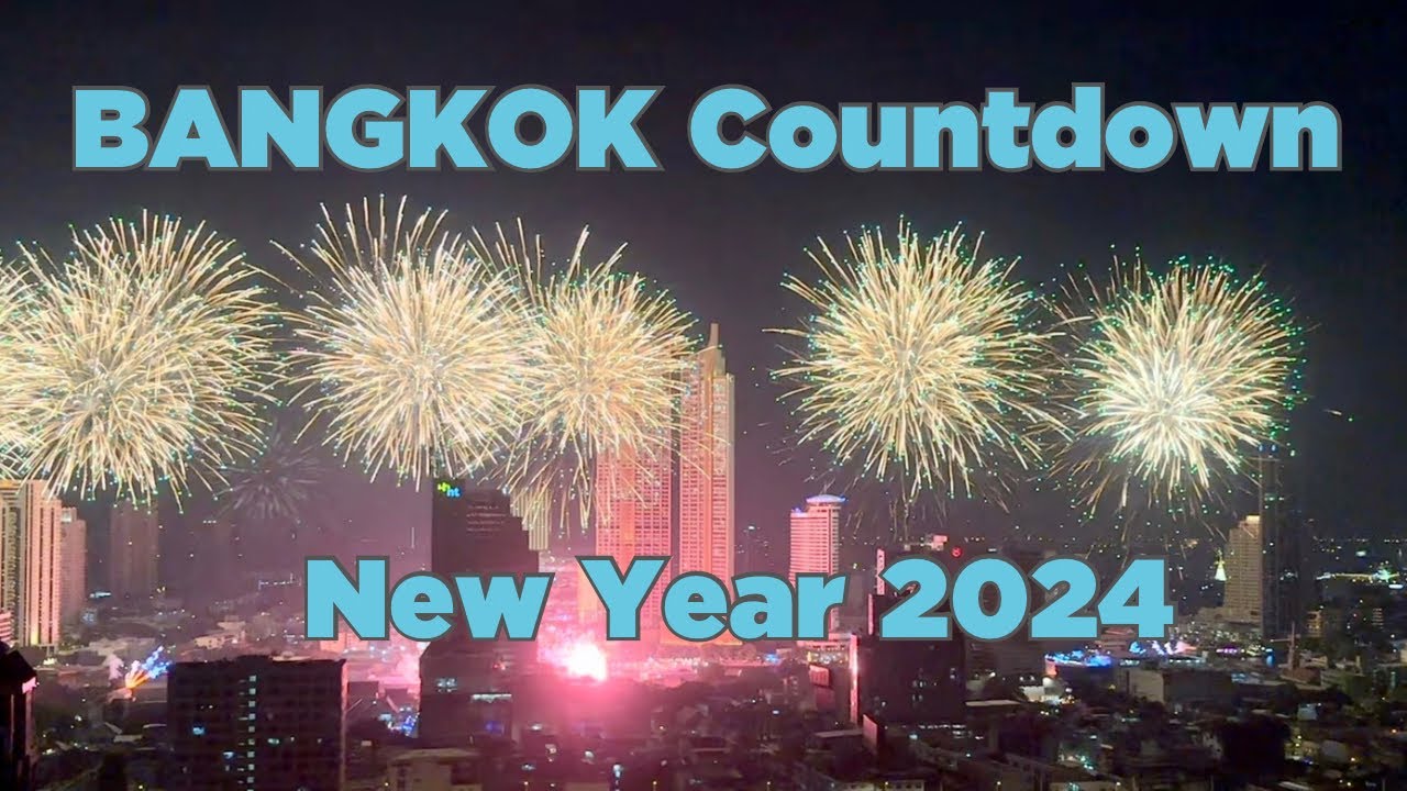 ICONSIAM | BANGKOK | Countdown 2024 | New Year Fireworks