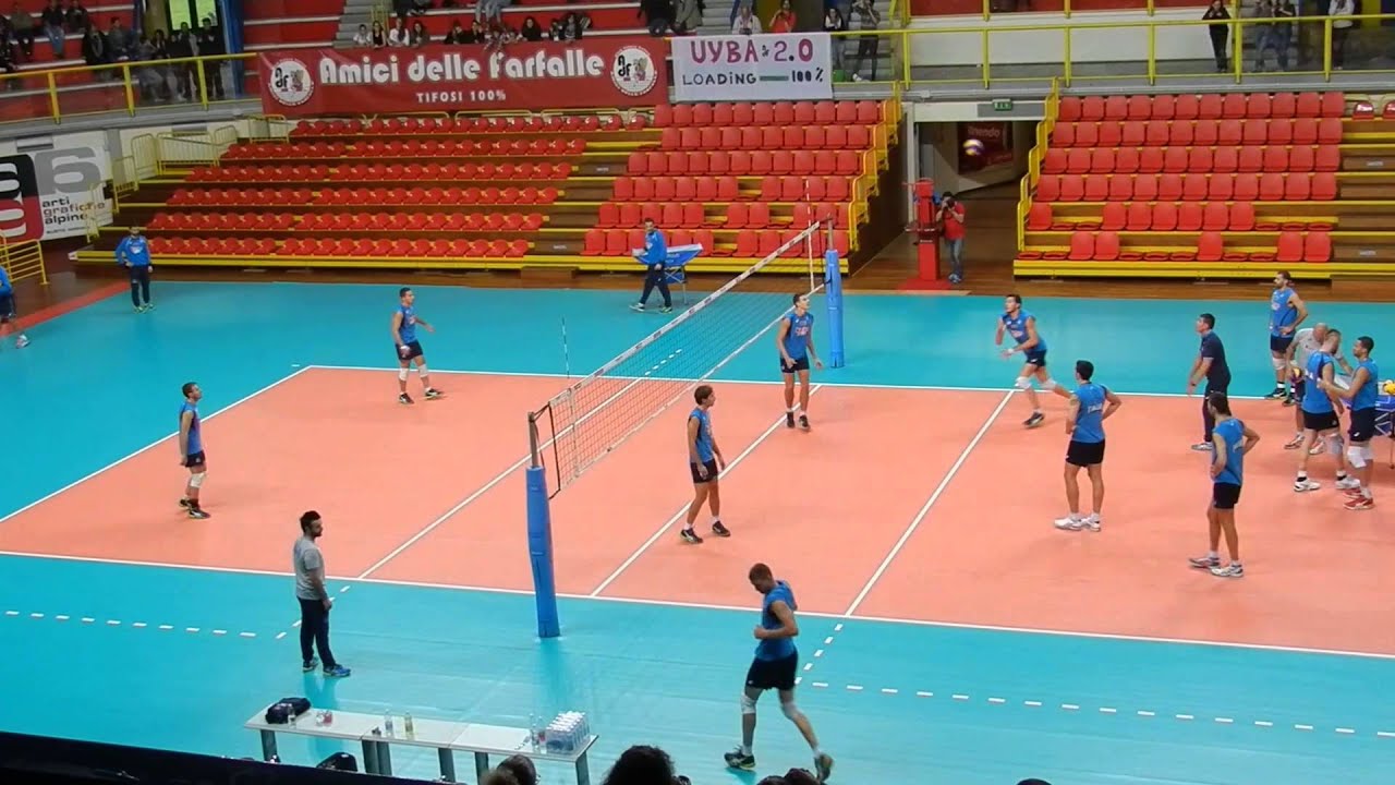 Nazionale Italiana Pallavolo Maschile - Allenamento schiacciate
