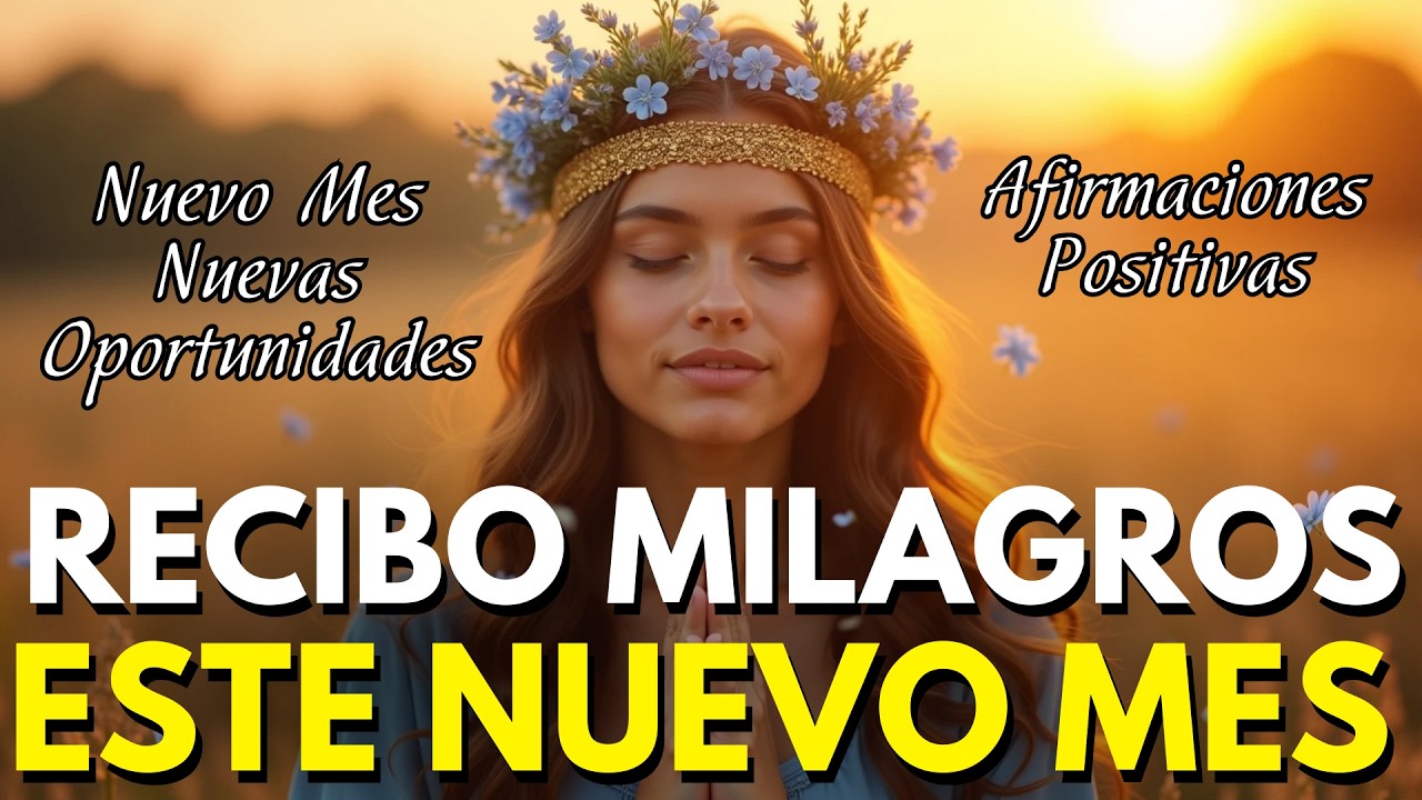 ✨ RECIBO MILAGROS ESTE NUEVO MES | Mantra Poderoso de Abundancia y Bendiciones