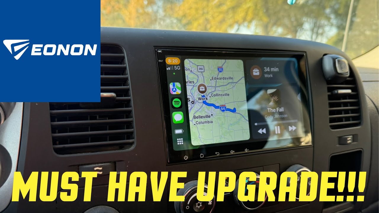 ОБЯЗАТЕЛЬНАЯ СТЕРЕОСИСТЕМА ДЛЯ ВАШЕГО SILVERADO 07–13 | Eonon GMX7 Wireless CarPlay и Android Auto