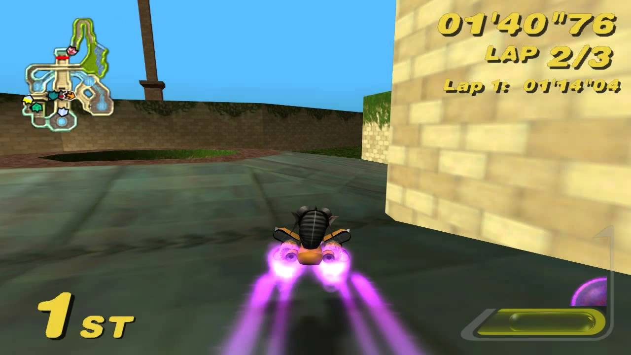 Star Wars: Super Bombad Racing (PS2) walkthrough - Theed City