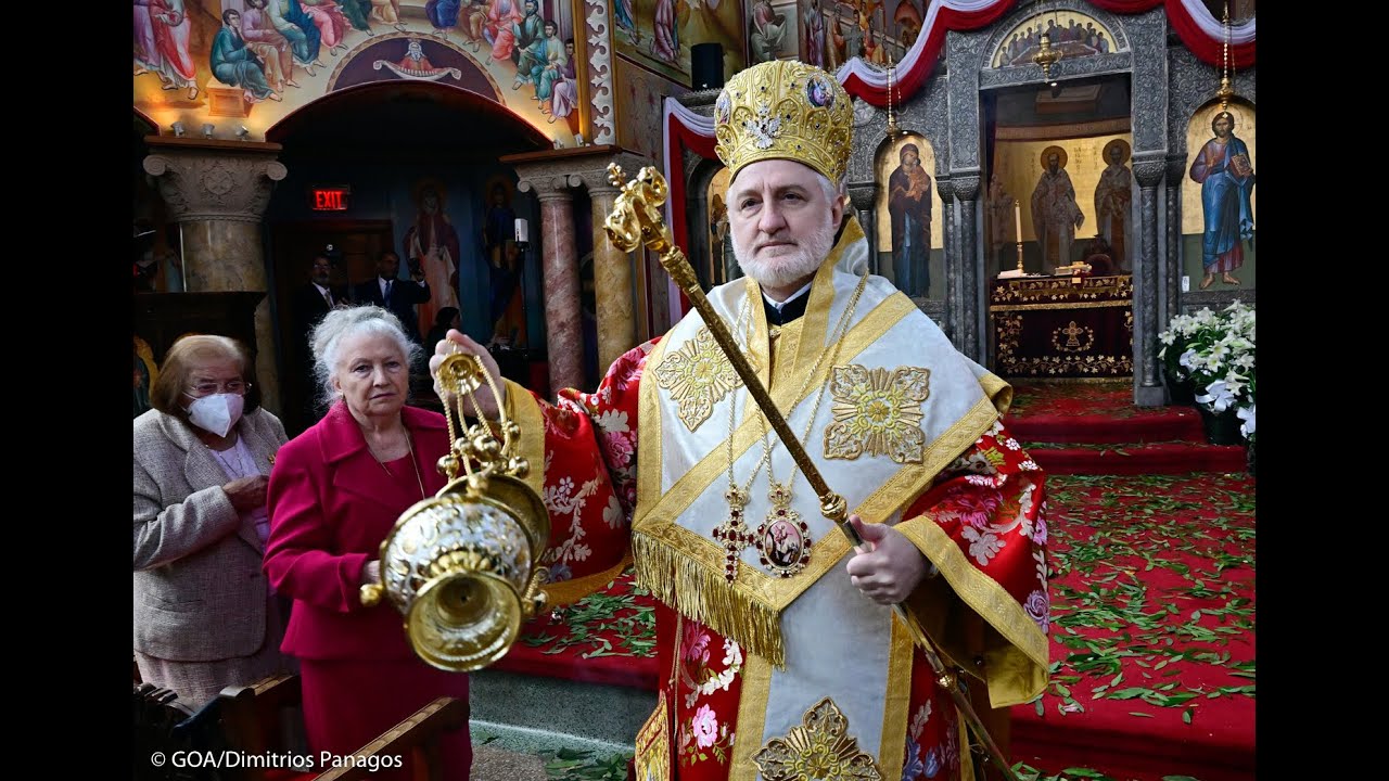 Orthros & Divine Liturgy Officiated by H.E. Archbishop Elpidophoros, Church of Our Savior, Rye, NY