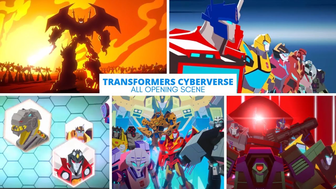 Transformers cyberverse All opening theme