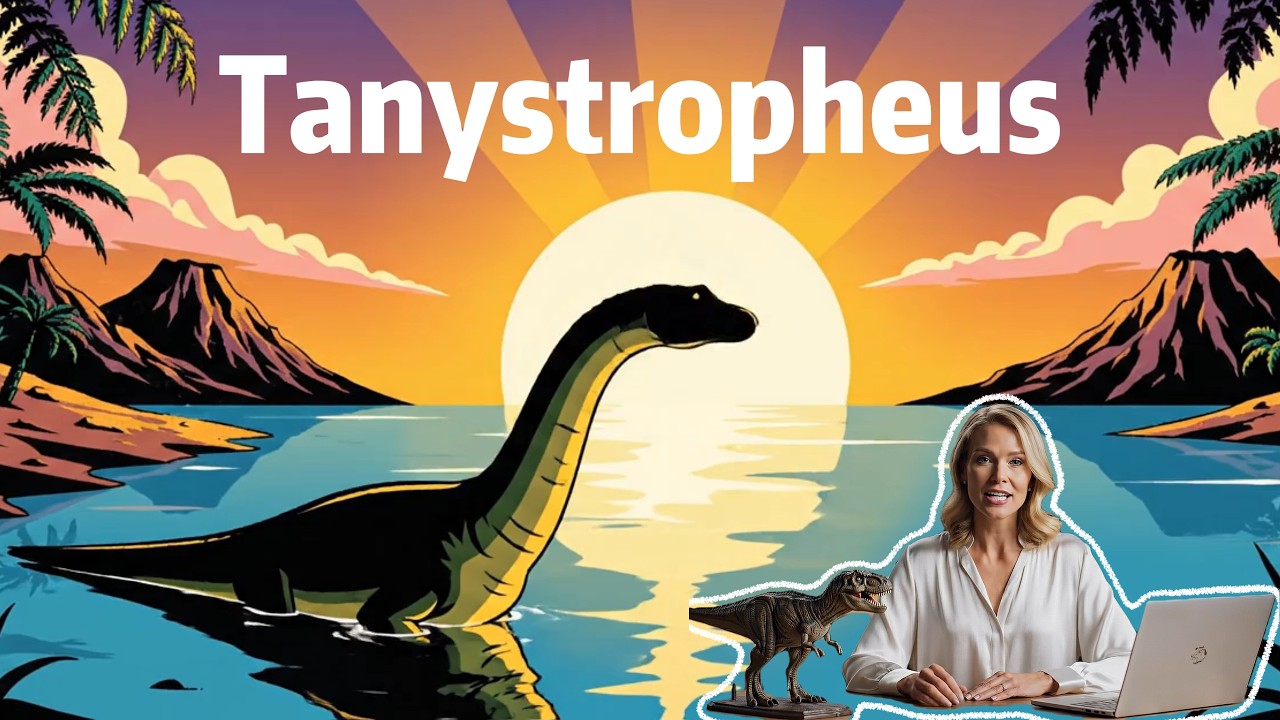 🦕Шея в 3 раза длиннее тела! Абсурдная загадка танистрофея 🔥