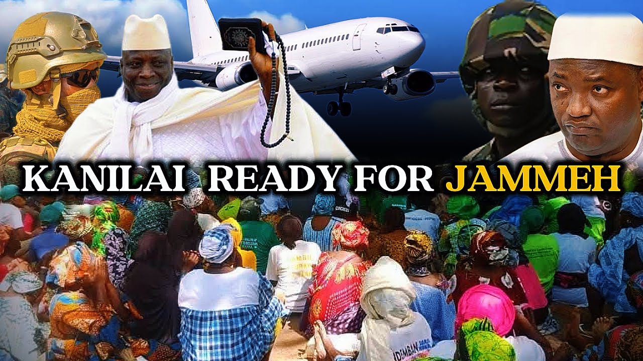 Kanilai getting ready to welcome Jammeh