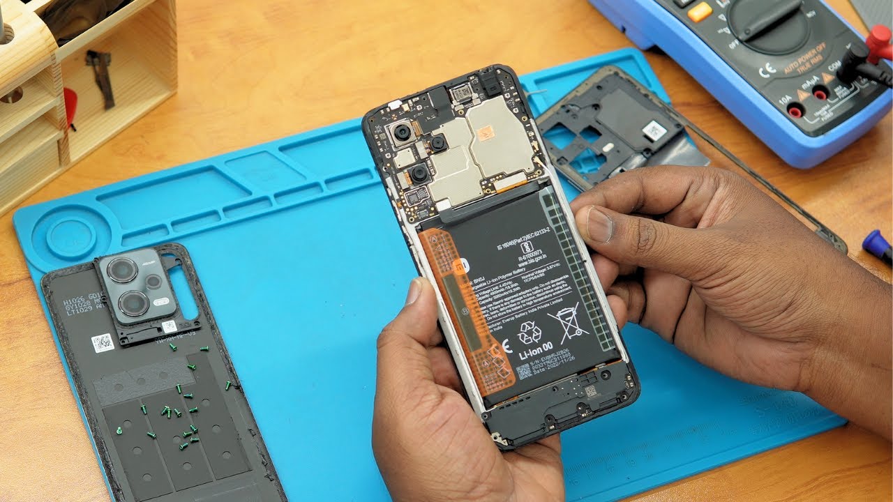 Redmi Note 12 5G Teardown/Disassembly
