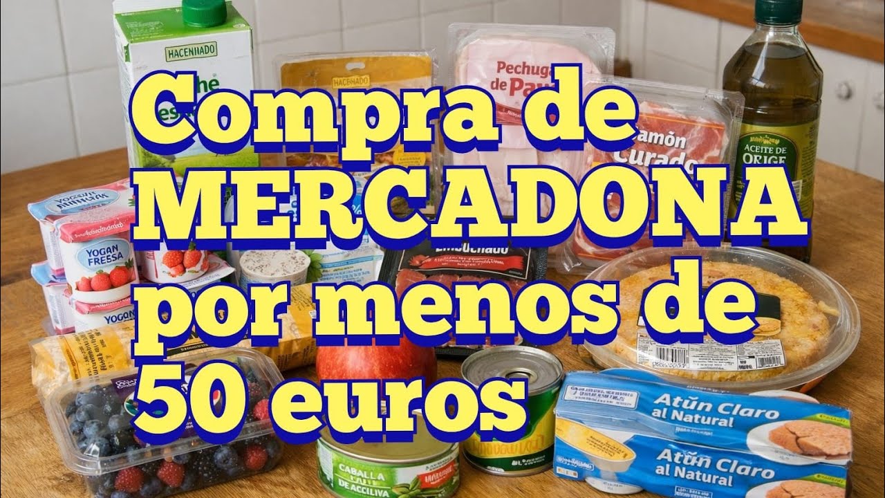 la compra de la semana.  MERCADONA.  Adeli Vlogs 2.0 está emitiendo en directo!