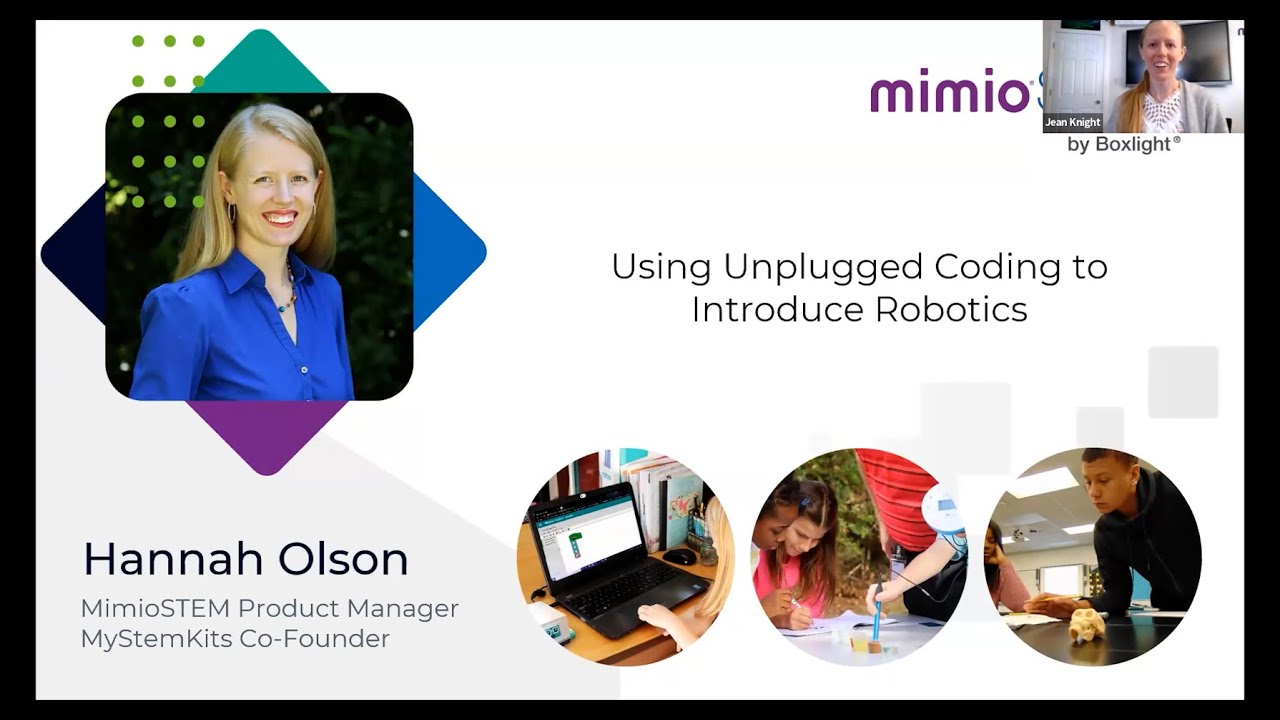 Using Unplugged Coding to Introduce Robotics with Hannah