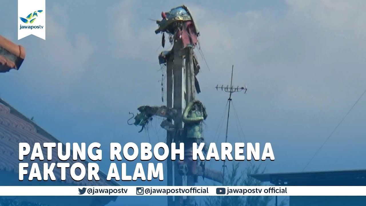 Patung Dewa Setinggi 30,4 M Di Klenteng Kwan Sing Bio Runtuh