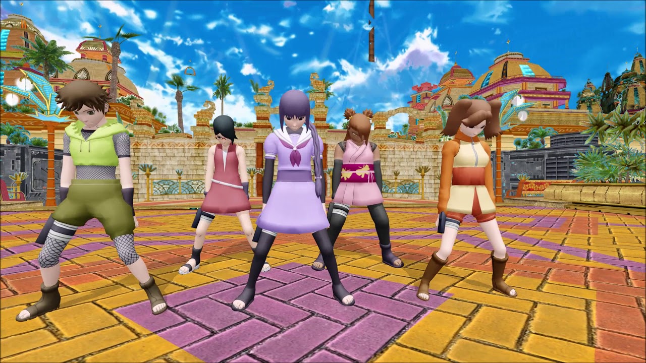【 MMD Boruto : Naruto Next Generations 】 Girls - 威風堂々 Pomp And Circumstance / If You Do Do
