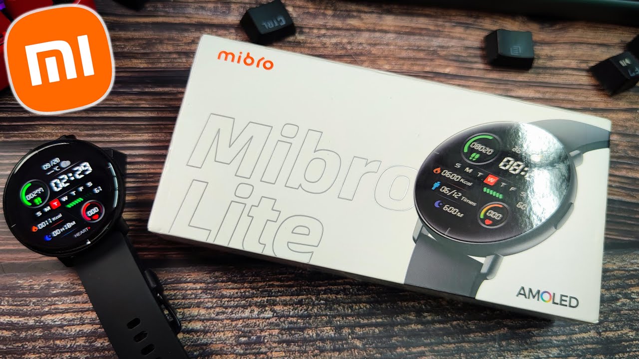 NOVO XIAOMI TELA AMOLED - Barato Mibro Lite smartwatch 🖲
