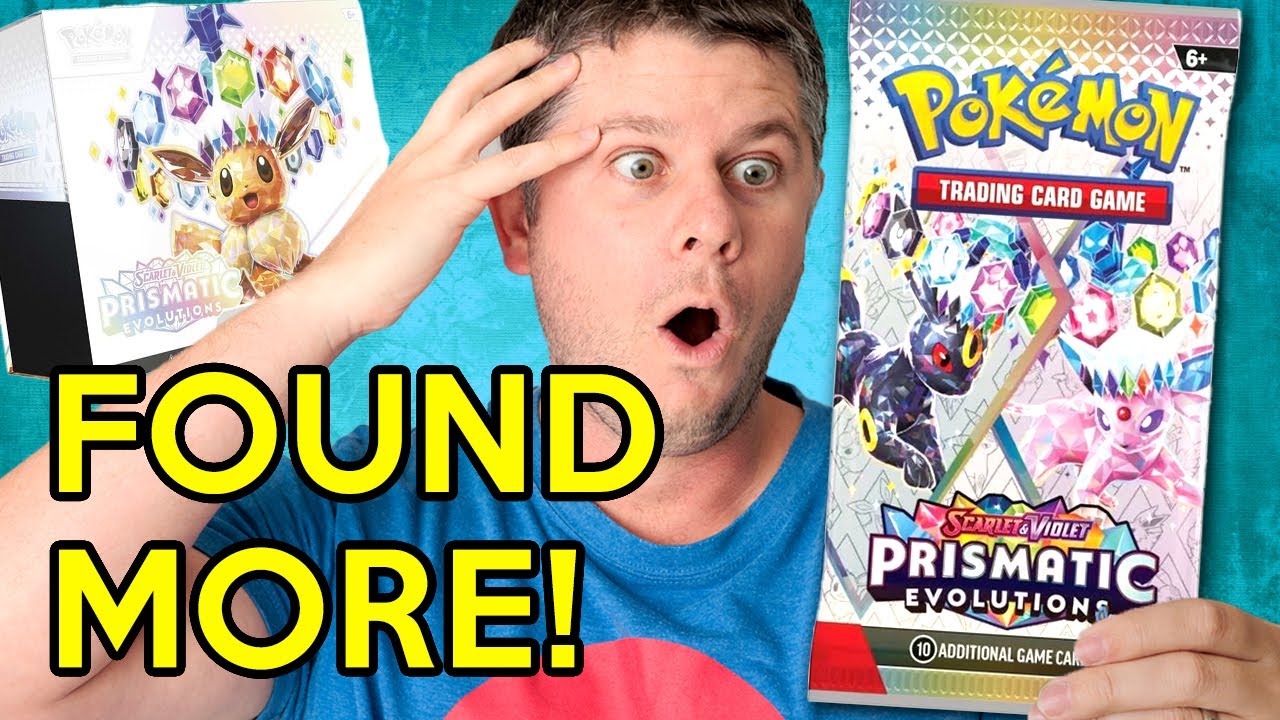 Prismatic Evolutions is still IMPOSSIBLE to find at Retail!